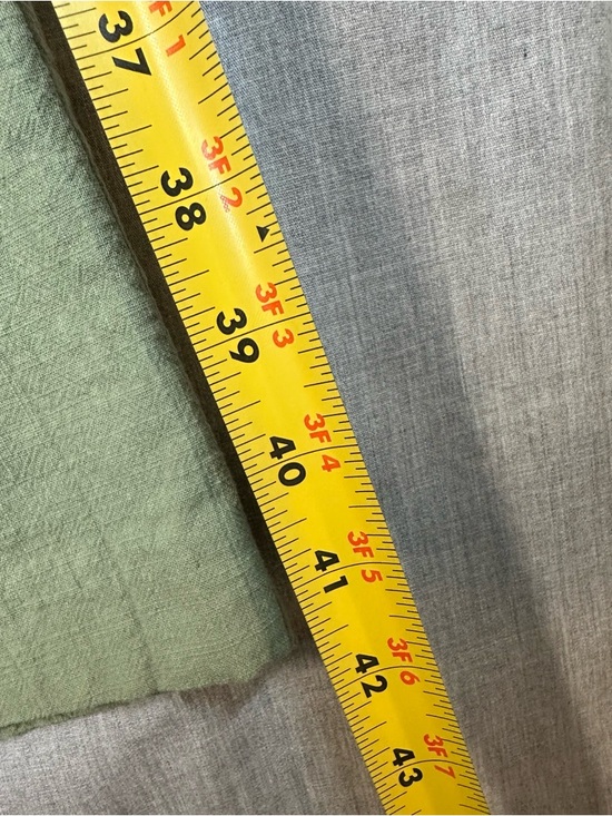 Men's Sage Green 3 piece Suit Linen /Cotton Sz XXL - Picture 3 of 16